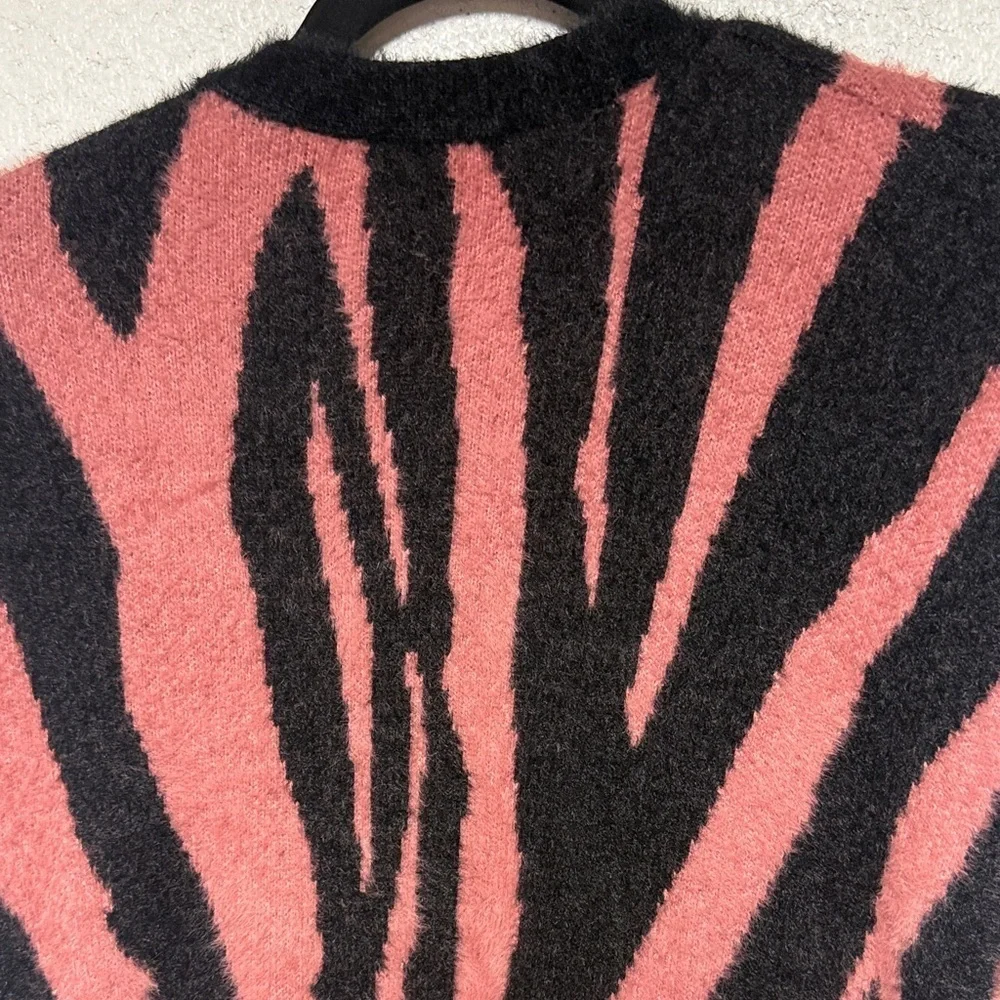 striking zebra